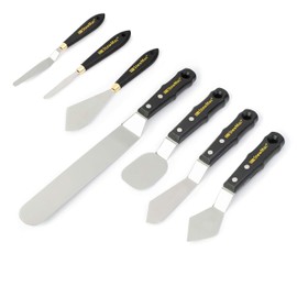 StewMac Guitar Repair Palette Knives, Set of 7 Sizes