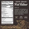 Maple Valley Rendered Grass Fed Beef Tallow 14oz | Maple