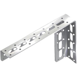 TRUSCO TKLM-WB210-S Multi-Bracket for Plumbing Support, Stainless Steel, 210x150
