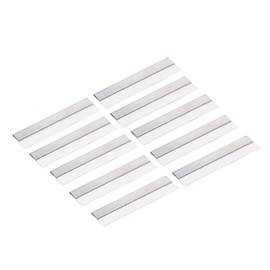 Salmue Hoja de 100 Piezas para maquinilla de Afeitar, Cuchilla de Acero Inoxidable para Cortar y Afeitar, Cuchilla de Forma de ceja, Cuchilla Intercambiable