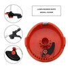 YINETTECH 2PCS String Trimmer Spool Cap Compatible with Black &