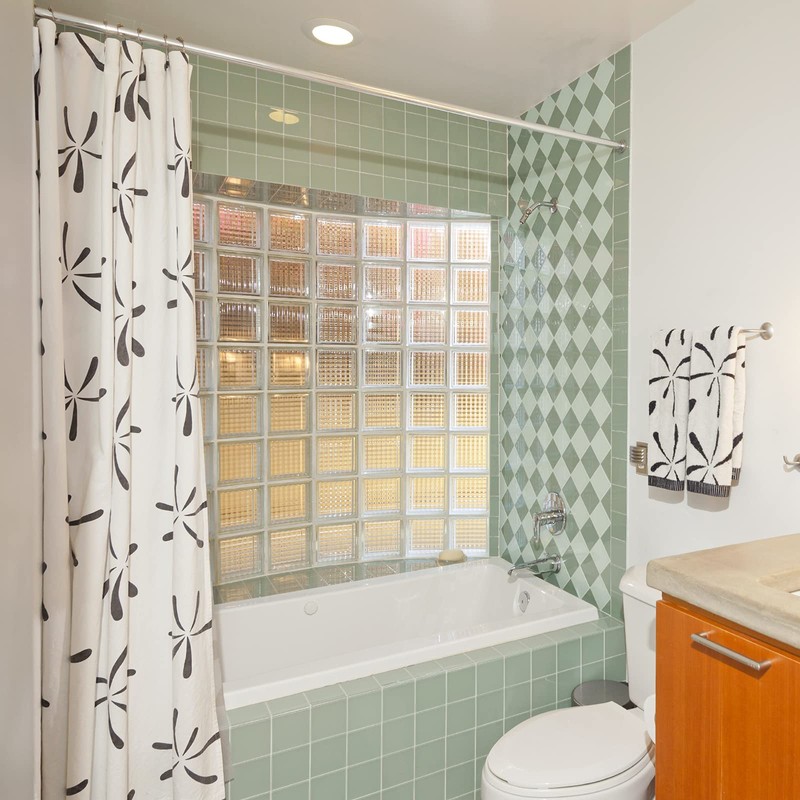 60 Pieces Shower Curtain Pack of 30 Pieces Hooks and