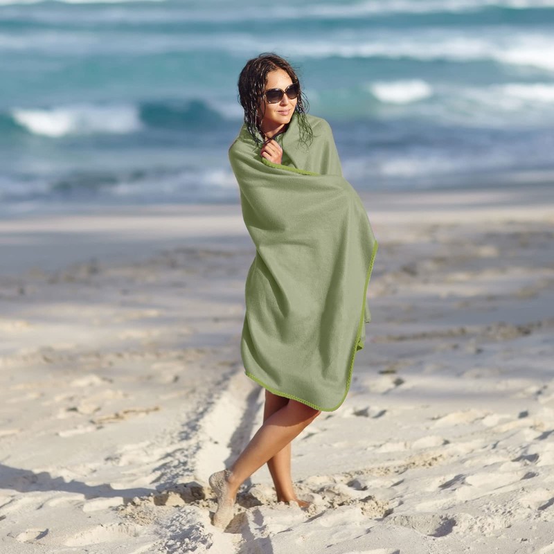 Microfibre Towel Set (160 x 80 cm Large Bath Towel