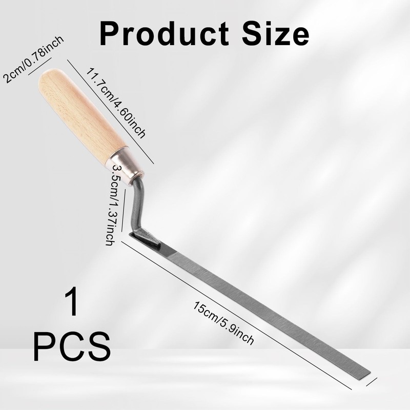 Pointing Trowel Bricklaying Tool,Trowel Cement Tool - Stainless Steel Material