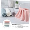 MERRYHAPY Supple Absorbent Face Towels 4 Pack Cloths for Home