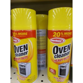 Heavy Duty Cleaning 3.  Powerhouse Oven Cleaner Heavy Duty, 10 oz