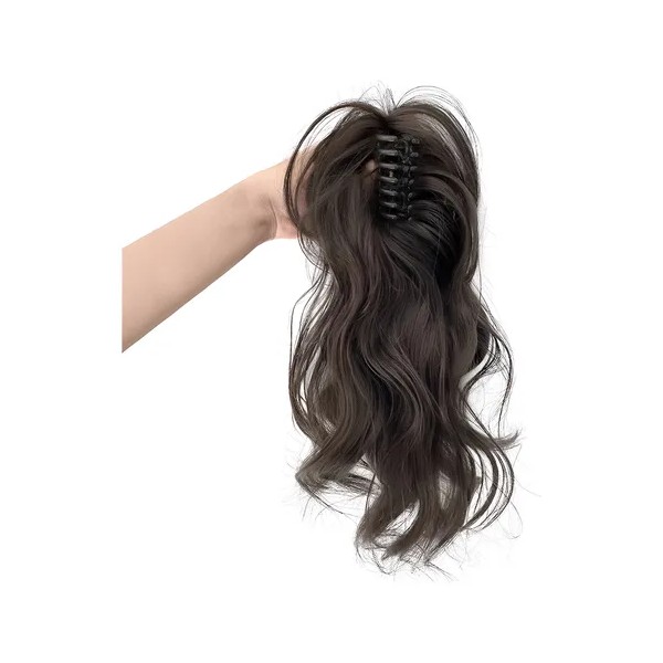 Peluca De Mujer Con Forma De Cola De Caballo Semienrollada