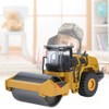 Dilwe Bulldozer Roller Train Toy, Road Roller Model, Alloy Road