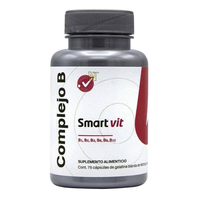 Complejo B (75 Cápsulas De 650 Mg C/u) Smart Vit