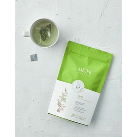 Ssanggyemyeongcha [쌍계명차] 덖음세작 티백 (1.5g X 20개) [SSANGGYE MYEONG CHA] Roasted Sejak Tea Bags (1.5g X 20 pieces)