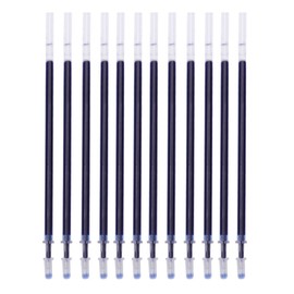 Blue Ballpoint Pen Refill Set, 10 Pieces 0.5 mm Ballpoint Pen Refill Replacement, Ballpoint Pen Refills for Office, School, Home