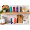 Ello Syndicate 20oz Reusable Glass Water Bottle with One-Touch Leak