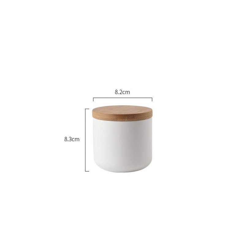 Ceramic Food Storage Jar Canister Modern Design Food Canisters with