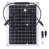 Small Solar Panel Flexible Kit 18V 15W for Battery Charging