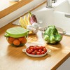 LELE LIFE Small Strainer with Handle, Double Layer Berry Strainer,