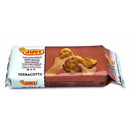 Jovi Air Dry Modeling Clay, 2.2 lb. Terracotta, non-staining, perfect for Arts and Crafts Projects