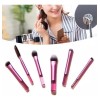 Set De Mini Brochas De Maquillaje Para Cosméticos De Viaje
