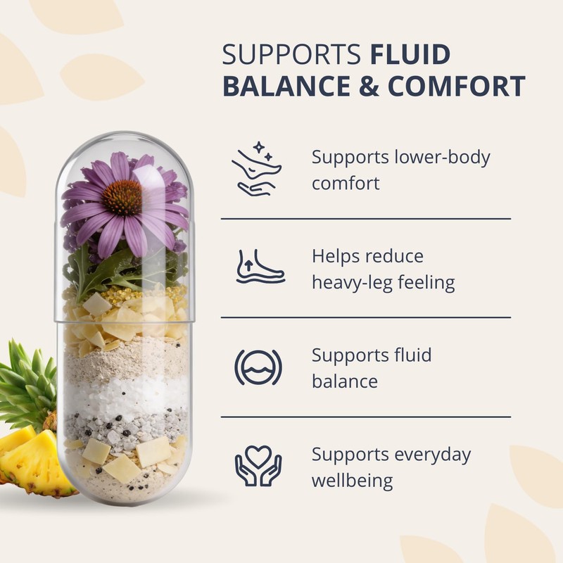 Golden Tree Lymph Relief – Lymphatic Support Capsules with Echinacea,