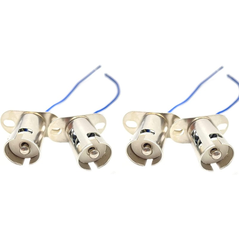Bstenky BA15s 1156 LED Light Bulb Socket,6pcs Car Lamp Holder