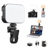 Ulanzi VL100X Luz de Selfie,Panel de Luz LED con Clip