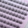 MUNSKT Selbstklebende Wimpern mit Pinzette, 10 Reihen Weiche Wispy Falsche