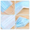 M/A Disposable Protection 3-Layer Breathable Anti-Dust Masks for Ear Loops,