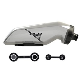 XLC Bicycle Water Bottle: The XLC MRS Set MR-S14 with Adapter for Existing MRS Rail MY2021 on the Wheel, Adapter for Fidlock and Water Bottle, 650 ml