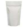RIGHTPAK White Matt Stand Up Pouches 25 Pieces 8cm x