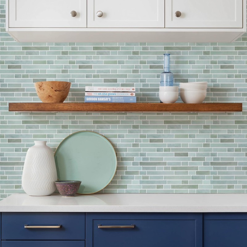STICKGOO Peel and Stick Backsplash - 10 Sheets of 12”×12”