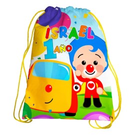 Morrales Plim Plim Personalizados Dulcero Recuerdos 50 Pzs