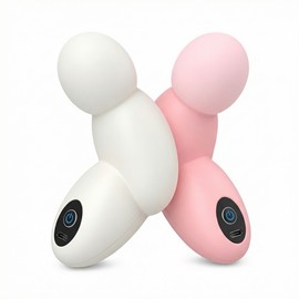 Roybro 휴대용 진동기 핸디 마사지기 미니 소형 안마기 목 다리 전신 근막 이완 마사지건 Roybro Portable Vibration Massage Gun Handy Massager Mini Compact Full Body Fascia Relaxation Massager, 핑크
