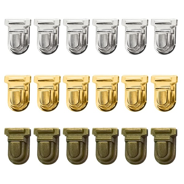 Csirnto Bag Closure, 18 Sets of Lock for Bags, Clasps