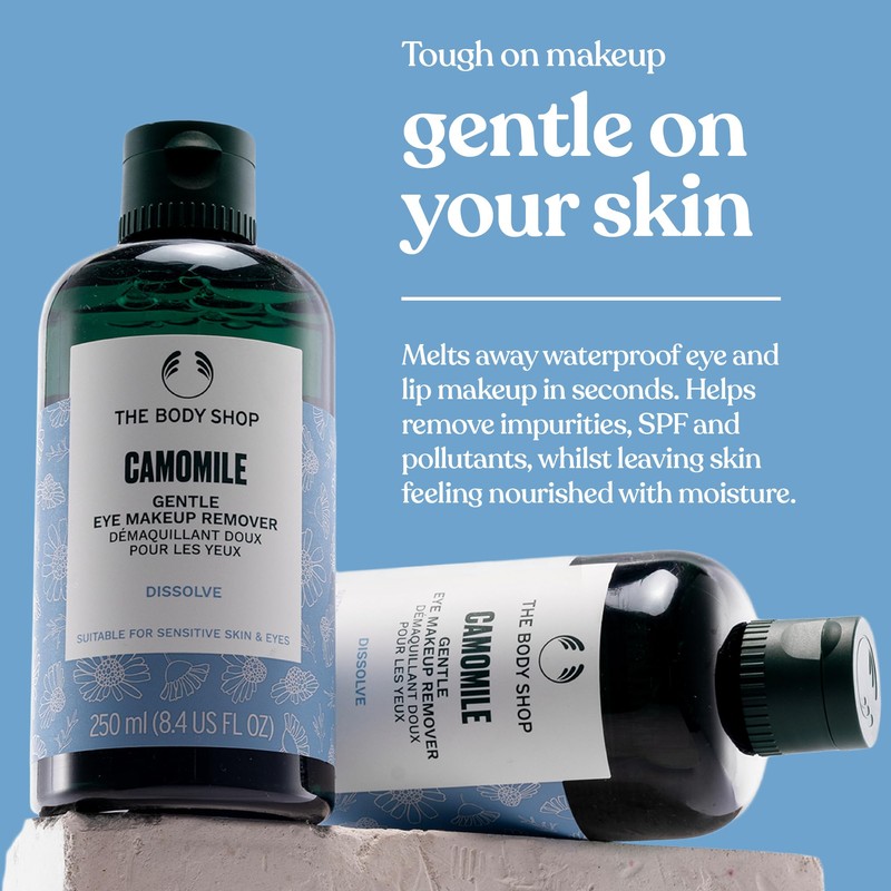 The Body Shop Camomile Gentle Eye Makeup Remover (1x 250ml),