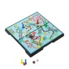 KOKOSUN Magnetic Folding Snakes and Ladders Board Game Mini Set