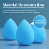 Juego de 15 esponjas de maquillaje,polvo facial, esponjas de maquillaje,