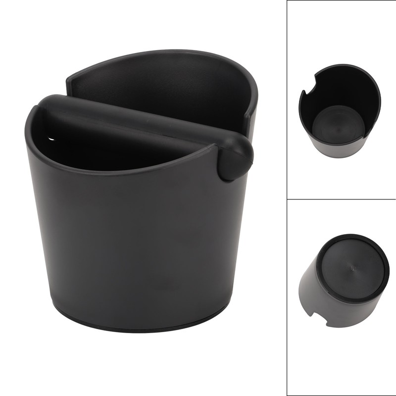 Coffee Knock Box Silicone Coffee Ground Dump Bin Container with