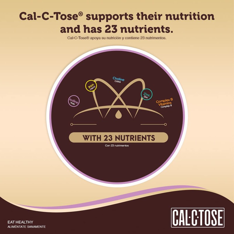 Cal-C-Tose Powdered Chocolate Drink Mix 14.1 oz (12-Pack)