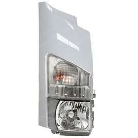 Boursin Side Panel Corner Lamp Headlight RH For ISUZU NPR NPR-HD NQR NRR 2008-2022 White (Passenger Side)