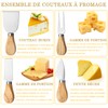 SmileBear Cheese Slicer Cutter Stainless Steel Cheese Cutter Board with