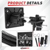 CASISPRO 48V Golf Cart Charger Receptacle for EZGO RXV &