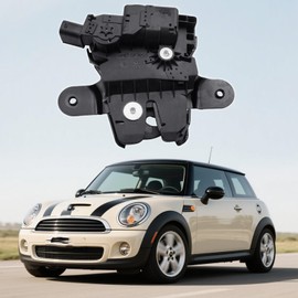 Trunk Lid Latch Lock Actuator Replacement for 754459 51492754459 Fit for Mini Vehicles - R55 Series Cooper 2008-2014 (Rear Tailgate Right Passenger Side)