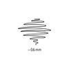 Staedtler Lumocolor 318-9X Permanent Foil Pen Smudge-proof and Waterproof on