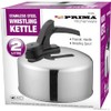 New 2L Stainless Steel Aluminium Whistling Kettle Camping Fishing Home
