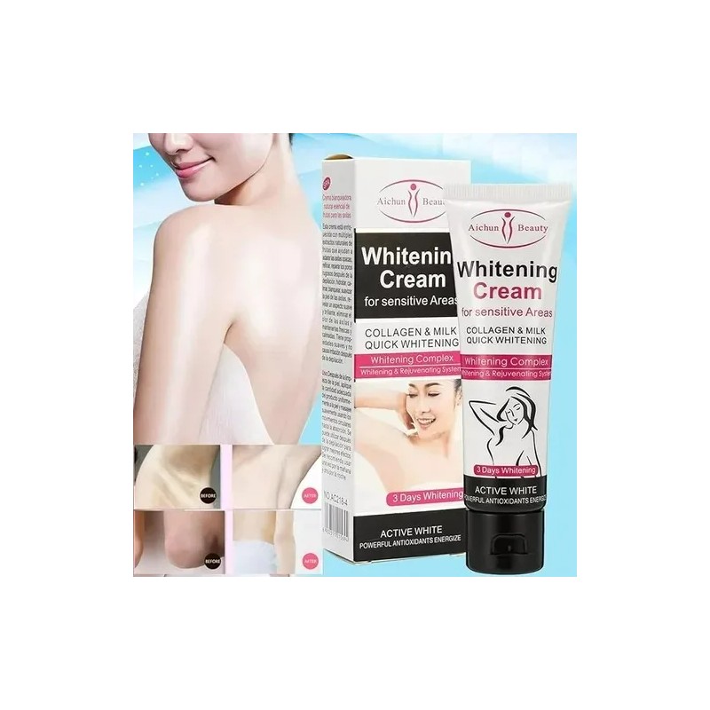 Gel Aclarador Corporal Aichun Axilas Ingles Codos