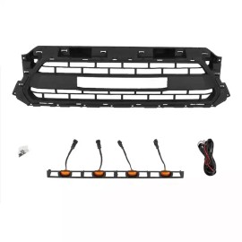 Unbranded LED Lights Front Bumper Air Grille Grill Fit For Toyota Tacoma 2012-2015