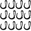12 Pcs Plastic S Hook Clips, Elastic Rope Hooks, Car