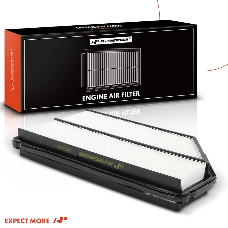 A-Premium - Filtro de aire de motor de 2 piezas