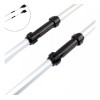 JSHUGE 2 Piezas Pvc Paddle Connector Pipe Kayak Canoe Bote