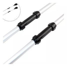 JSHUGE 2 Piezas Pvc Paddle Connector Pipe Kayak Canoe Bote Inflable