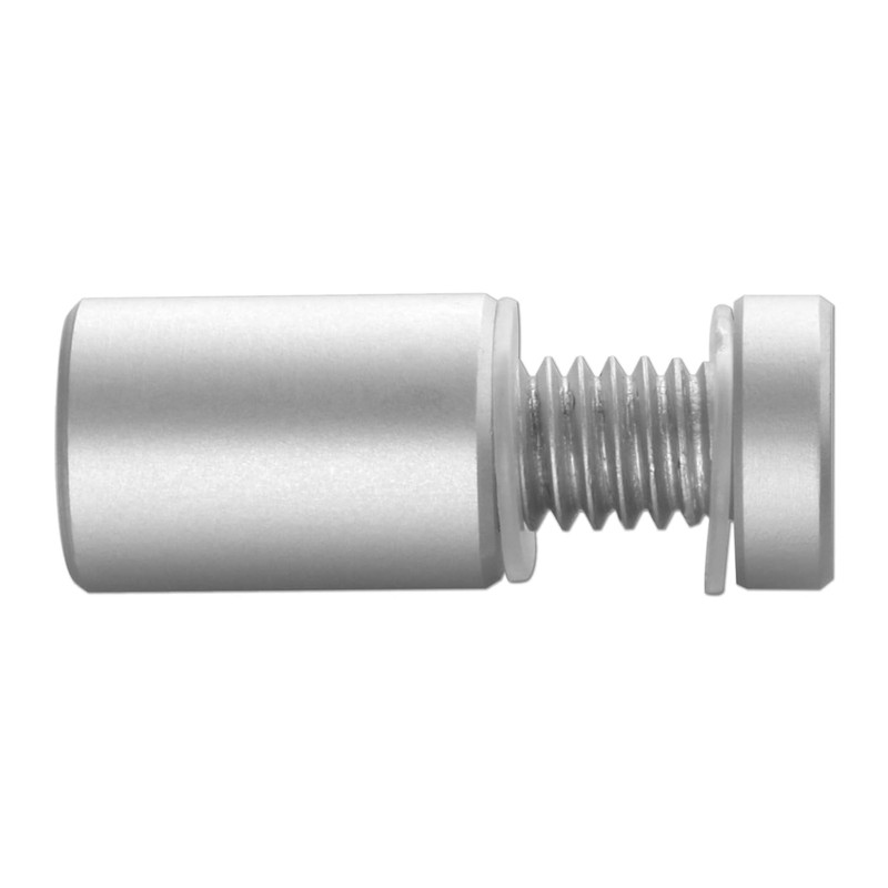 Sign Standoffs, Solid Aluminum 3/4"x 1"Sign Standoffs Screws, Sign Standoffs